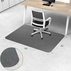 Tapis <span class=keywords><strong>de</strong></span> <span class=keywords><strong>chaise</strong></span> <span class=keywords><strong>de</strong></span> <span class=keywords><strong>sol</strong></span> en bois dur 36 "x 48"-Tapis <span class=keywords><strong>de</strong></span> <span class=keywords><strong>bureau</strong></span> avec support à adhérence améliorée, compatible avec toutes les chaises <span class=keywords><strong>de</strong></span> <span class=keywords><strong>bureau</strong></span> roulantes - Product Image 5