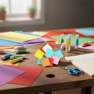 Base Quadrata in Legno Ilan 4x0,3 Cm 10 Pezzi Materiali per Artigianato - Product Image 2