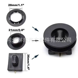 Clip de fixation universel pour tapis de sol de voiture 28mm 21mm 36mm, clip de maintien en plastique pour tapis intérieur de voiture - Product Image 1