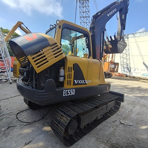 รถขุดวอลโว่ EC55D ขนาด 5.5 ตัน พร้อมบุ้งกี๋ขุดขนาด 0.275 ลูกบาศก์เมตร รถขุดตีนตะขาบขนาดเล็ก วอลโว่ EC55D มือสอง - Product Image 4