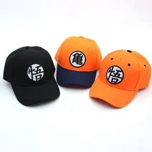 Wholesale Unisex Orange Vibrant 'Dragon Ball Z' Goku & Kame Anime-Inspired Cool Streetwear Snapback Cap for all Stylish Fans