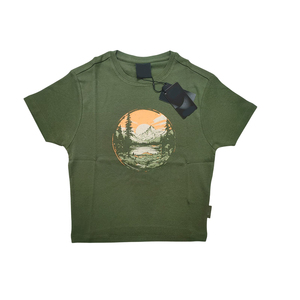 Camiseta de Algodón de Alta Calidad, Cuello Redondo, Manga Corta, Logotipo Personalizado, Diseño Gráfico Impreso, Camiseta Moderna de Marca Urbana, Informal - Product Image 1