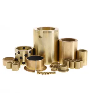 OEM Self Lubricated Kuningan Bush Powder Metalurgi Perunggu Bushing Minyak Dipenuhi Casting Bushing