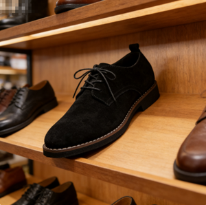 รองเท้าหนังผู้ชายสไตล์อังกฤษ สำหรับธุรกิจและลำลอง - Product Image 4