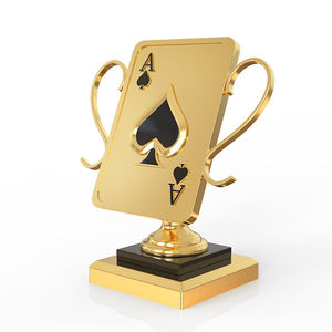 Trofeo <span class=keywords><strong>de</strong></span> torneo <span class=keywords><strong>de</strong></span> Casino <span class=keywords><strong>de</strong></span> cobre y plata <span class=keywords><strong>de</strong></span> aleación <span class=keywords><strong>de</strong></span> Zinc <span class=keywords><strong>de</strong></span> alta calidad trofeo <span class=keywords><strong>de</strong></span> torneo <span class=keywords><strong>de</strong></span> póquer WPT trofeo <span class=keywords><strong>de</strong></span> Metal personalizado - Product Image 1