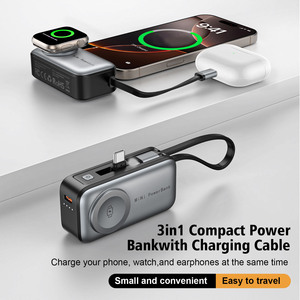 מגנטי pd 20w טעינה מהיר מיני כוח <span class=keywords><strong>5000mah</strong></span> חיצוני נייד כיס סוללה חיצוני נייד בגודל כיס מטען נייד הסיטונאי - Product Image 2