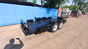 <span class=keywords><strong>Remorque</strong></span> standard américaine approuvée par le DOT avec numéro VIN, coupleur américain et prise 7 broches pour le transport d' - Product Image 3