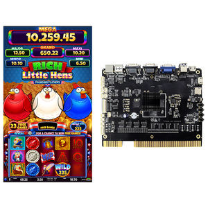 QIQU America Populaire Carte PCB de jeu d'arcade verticale à écran tactile pour jeux de compétences, Nouveau jeu Rich Little Hens Founding Fathers - Product Image 2