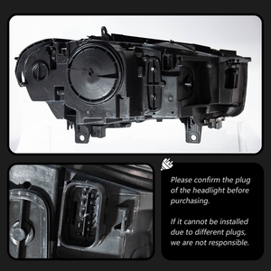 Proiettore all'ingrosso per <span class=keywords><strong>BMW</strong></span> X5 F15 2014-2018, gruppo faro a LED con lente proiettore stile Competition, DRL e indicatore di direzione sequenziale - Product Image 4