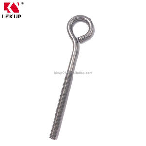 Fabricante de Fijaciones: Pernos de Ojo Largos de Acero Inoxidable de Alta Resistencia M8 * 80mm, Sin Cabeza, Sin Soldadura, <span class=keywords><strong>con</strong></span> <span class=keywords><strong>Rosca</strong></span> - Product Image 1