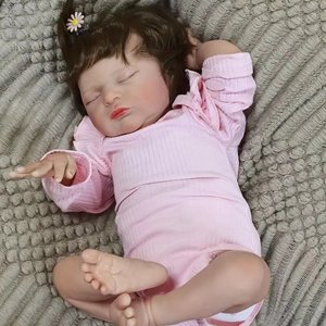 <span class=keywords><strong>Bebe</strong></span> <span class=keywords><strong>Reborn</strong></span> con piel 3D Venas visibles Bebé recién nacido Muñeca DE ARTE coleccionable - Product Image 1