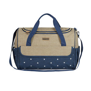 Tas popok bayi laki-laki perempuan, kantung Tote 5 potong untuk berpergian ukuran besar untuk ibu dan ayah - Product Image 5