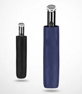 Устойчивая оправа, ветрозащитный, хорошее качество, быстро сухая лакированная ручка, автоматический складной зонт