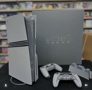 Konsol Video <span class=keywords><strong>Game</strong></span> PS5 Pro, pengendali nirkabel <span class=keywords><strong>Dual</strong></span> sense edisi Digital & disk versi 2TB 2 - Product Image 4