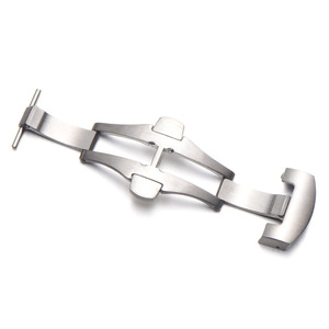 Hebilla de reloj de gama alta Reemplazo de acero inoxidable 304L Cierre de reloj de mariposa para <span class=keywords><strong>Panera</strong></span> 20mm 22mm - Product Image 5