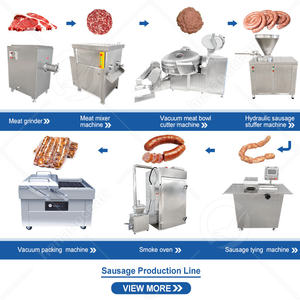 Machine à découper la viande électrique OCEAN Commercial Vacuum Sausage Meat Cutter Machine Electric 50l Meat Bowl Chopper Emulsifier - Product Image 5