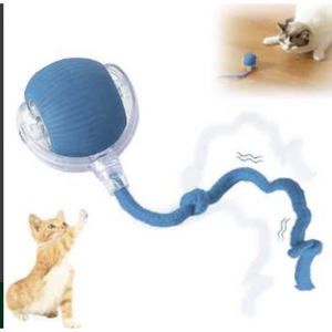 Palla Giocattolo Intelligente per Cani, Elettronica Interattiva e Rimbalzante, per Cuccioli e Gatti, Blu 6cm - Product Image 4