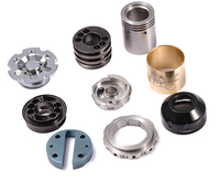Pièces sur mesure en aluminium et acier inoxydable usinées CNC de précision, finition oxyde noir, plaque de montage, conception personnalisée pour l'usinage