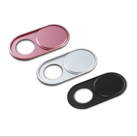 Vente en gros Paquet 3 en 1 Couverture de caméra Web magnétique en métal Téléphone portable Caméra Bloqueur de confidentialité Autocollant de couverture de webcam