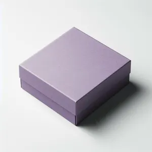 Custom logo recycled luxury cardboard paper lid gift box for packing men's ties