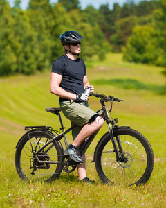 Vélo électrique <span class=keywords><strong>de</strong></span> ville 27,5 pouces, moteur à moyeu arrière sans balais, batterie au lithium 15Ah, suspension avant en acier carbone, vélo électrique <span class=keywords><strong>de</strong></span> montagne 500W - Product Image 3
