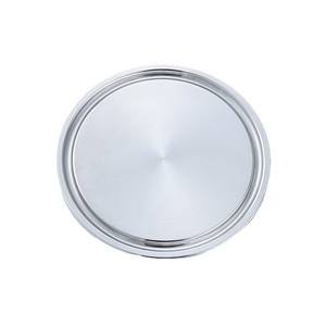 Quick-Install 304 Stainless Steel <b>Blind</b> Flange Sanitary Sealing Plate Pressure-Resistant Pipe Quick-Connect Flange Direct Supply - Product Image 1