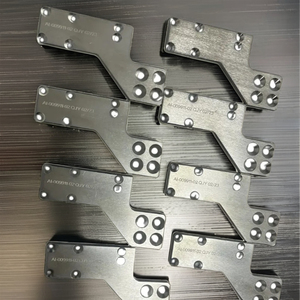 Tùy chỉnh CNC gia công thép không gỉ chuyển các bộ phận phi tiêu chuẩn chính xác khoan tự nhiên Anodizing nhanh chóng prototyping kim loại - Product Image 2