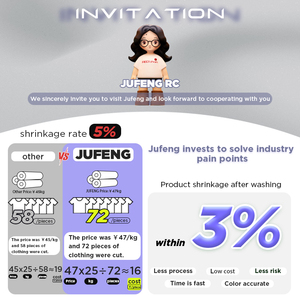 Jufeng Oeko認証抗菌負機能ニット235 Gsmコームドドオーガニックコットンジャージーファブリック (ベスト用) - Product Image 6