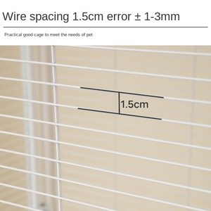 Xuanfeng di grandi dimensioni <span class=keywords><strong>King</strong></span> Kong grande gabbia per uccelli Villa gabbia pappagallo con spazio libero materiale di vetro di pelle di tigre pappagallo storno in scatola - Product Image 4