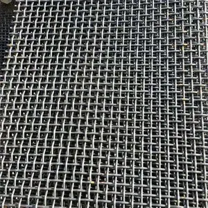 Customized 2 3 4 5 6 8 10 Mesh Iron Steel 304 Stainless Steel Crimped Wire Mesh