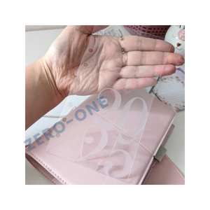 Custom Plastic A4 <strong>A5</strong> A6 A7 <strong>Dividers</strong> 6 Tab Index Insert Pages for Loose-leaf Planner Budget Organizer <strong>Notebook</strong> - Product Image 1