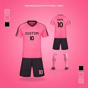 Popolare Camisolas De Futebol Quick Dry squadra di <span class=keywords><strong>calcio</strong></span> kit di <span class=keywords><strong>calcio</strong></span> uniforme per i giovani adulti da uomo <span class=keywords><strong>rosa</strong></span> <span class=keywords><strong>tuta</strong></span> da <span class=keywords><strong>calcio</strong></span> alla rinfusa - Product Image 1