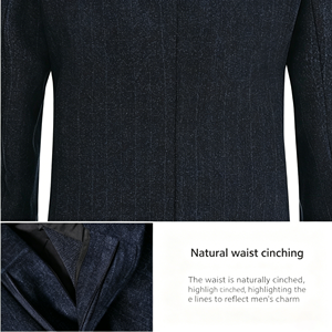Costume Classique <span class=keywords><strong>Chic</strong></span> pour <span class=keywords><strong>Homme</strong></span>, Veste et Pantalon Sur Mesure, Style Formel pour Hommes - Product Image 4