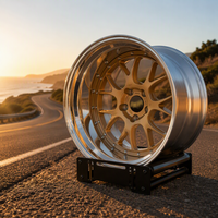 Jantes en alliage Mforged personnalisées à cinq fentes, style à rebord profond, fournisseur en gros de roues OEM/ODM pour les canaux de performance