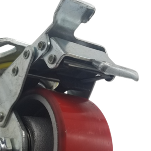 SYSanjang 1,5 2 2,5 3 Zoll Top-Lieferant Langlebige rote Farbe Light Duty <span class=keywords><strong>Brown</strong></span> TPR <span class=keywords><strong>Swivel</strong></span> <span class=keywords><strong>Caster</strong></span> - Product Image 6