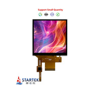4 Zoll IPS TFT LCD ST7796 SPI MCU RGB-Schnittstelle Hochhelligkeits-Quadrat-Touchscreen mit Kapazitivem Touch 320*320 Auflösung