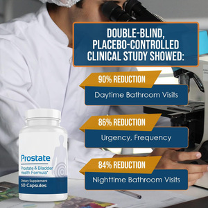OEM Advanced Herren Kräuter ergänzungen Prostata Plus mit Säge palme Lycopin und mehr für die natürliche Gesundheit der Prostata