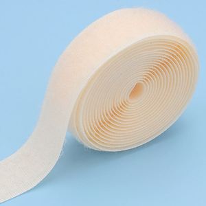 Bande auto-agrippante beige en polyester/nylon, écologique, différentes tailles, couleurs personnalisées, résistance industrielle, pour chaussures - Product Image 3