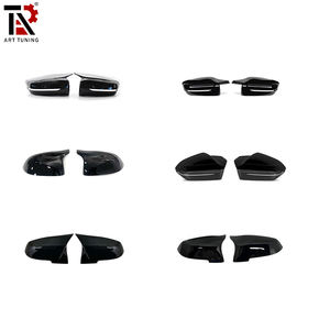 Kit Carrozzeria in ABS Nero Lucido, Copri Specchietti per <span class=keywords><strong>Tutti</strong></span> i <span class=keywords><strong>Modelli</strong></span> <span class=keywords><strong>BMW</strong></span> Serie 1 2 3 4 5 6 7 8, X1 X2 X3 X4 X5 X7, Set da Due Pezzi, Set da Quattro Pezzi - Product Image 1