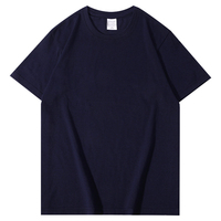 T-shirt pour homme en coton 100% avec broderie personnalisée, col rond, manches courtes, coupe classique, streetwear décontracté