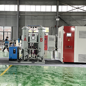 เครื่องผลิตไนโตรเจนเหลวแบบอเมริกันสำหรับอาหารรสเลิศ 220V พร้อมหัวฉีดไนโตรเจนและชิ้นส่วนหลัก PLC - Product Image 5