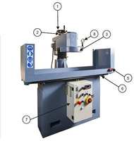 Modèle de fraiseuse de culasse et de bloc de vente directe d'usine TSM850 TSM1200 la meilleure machine de qualité pour les moteurs de réparation