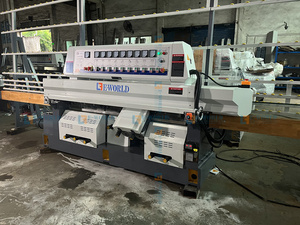 Machine à chanfreiner le verre en ligne droite EWORLD Premium avec moteur et pompe – Performance constante, le choix privilégié des entreprises de verre - Product Image 3