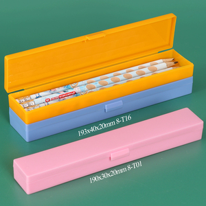 กล่องใส่ปากกาเมจิก SUNSHING กล่องพลาสติกใส่แปรงทาสี กล่องใส่ปากกาและดินสอแบบกำหนดเอง สำหรับงานศิลปะ งานฝีมือ และอุปกรณ์สำนักงาน - Product Image 6