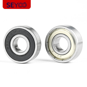 Roulement à billes SeYoo 6201 12,7 mm à double couvercle, cage en acier, joints intégrés, instruments de précision - Product Image 1