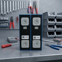 Batterie au lithium prismatique JYD 3.2V 684Ah 15KWH avec BMS, écran LCD IP54 et ventilateur pour la sauvegarde solaire domestique