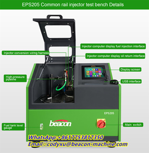 Inyector Common Rail EPS205 Profesional de Fábrica China con Codificación QR, Banco de Inyectores Inteligente EPS205 - Product Image 3