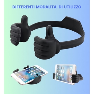 SC ECOMMERCE FF-L02C-GBSZ 2-Pack Smart Tracking Black and Blue <b>Desk</b> <b>Phone</b> <b>Holders</b> Strong Quality Mobile <b>Phone</b> Accessories - Product Image 4