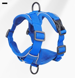 Hochleistungs-Anpassung <span class=keywords><strong>Nylon</strong></span> Haustier Geschirr Leinen-Set Designer einstellbar 2 in 1 einziehbare Hundebinde Leine - Product Image 5