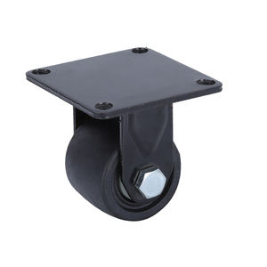 Bremse langlebig 2,5 Zoll 3 Zoll einstellbare Nivellierung PP Small Swivel Iron Low Profile Schwerkraft Nylon Maschinen Wheel <span class=keywords><strong>Caster</strong></span> - Product Image 2